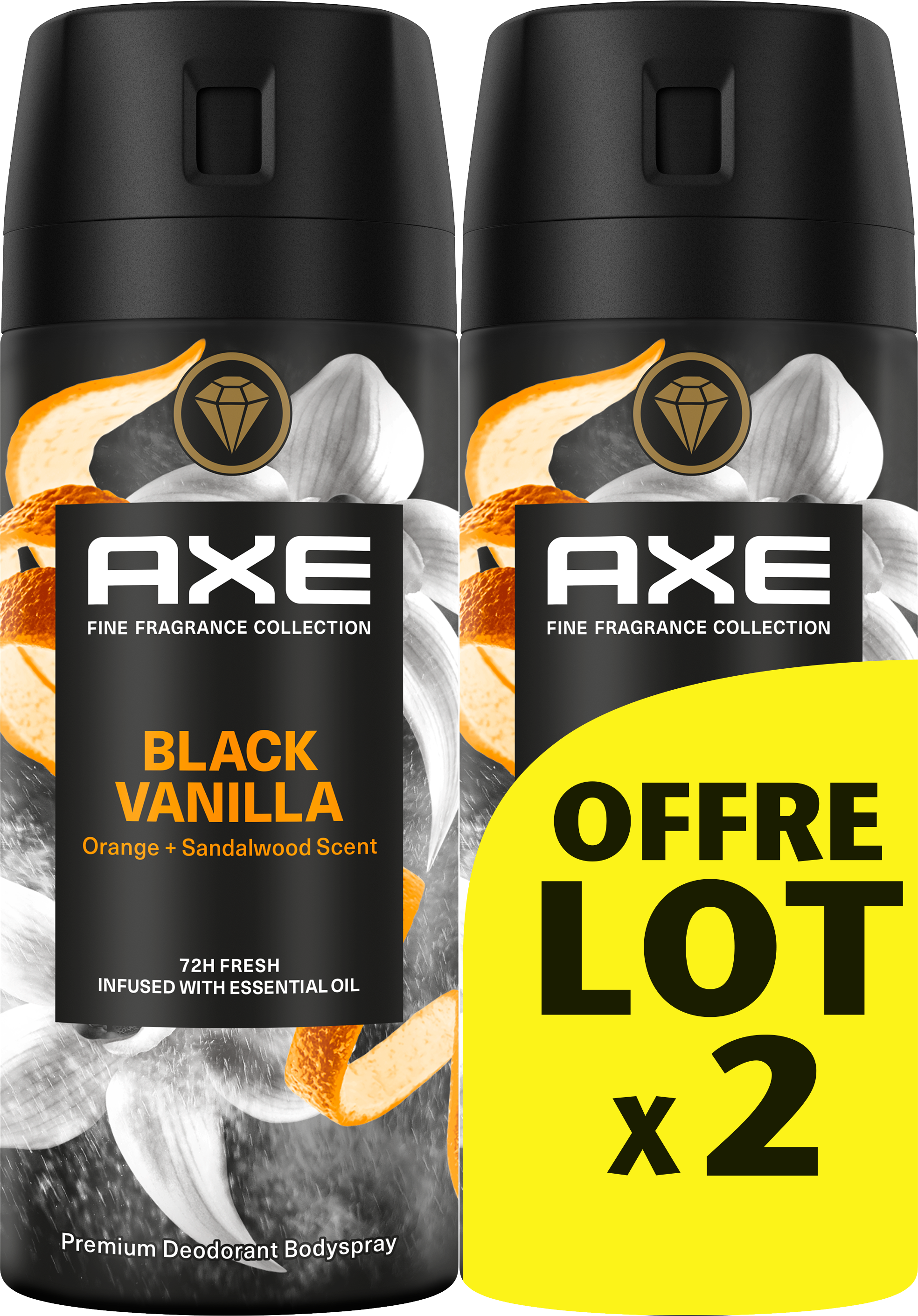 DÉODORANT ATOMISEUR BLACK VANILLA
COLLECTION PARFUM