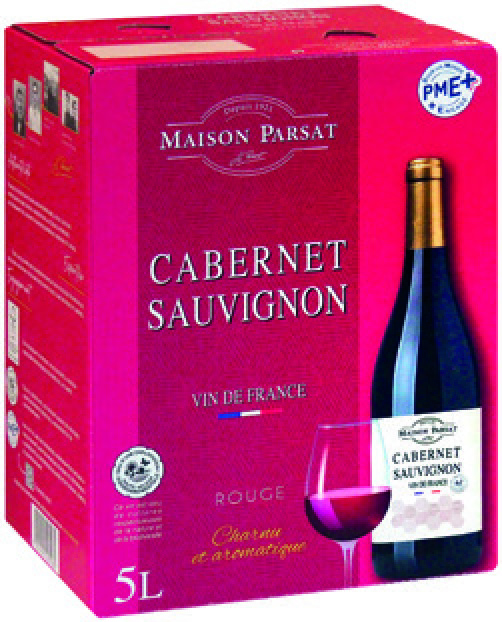VIN DE FRANCE CABERNET SAUVIGNON MAISON PARSAT