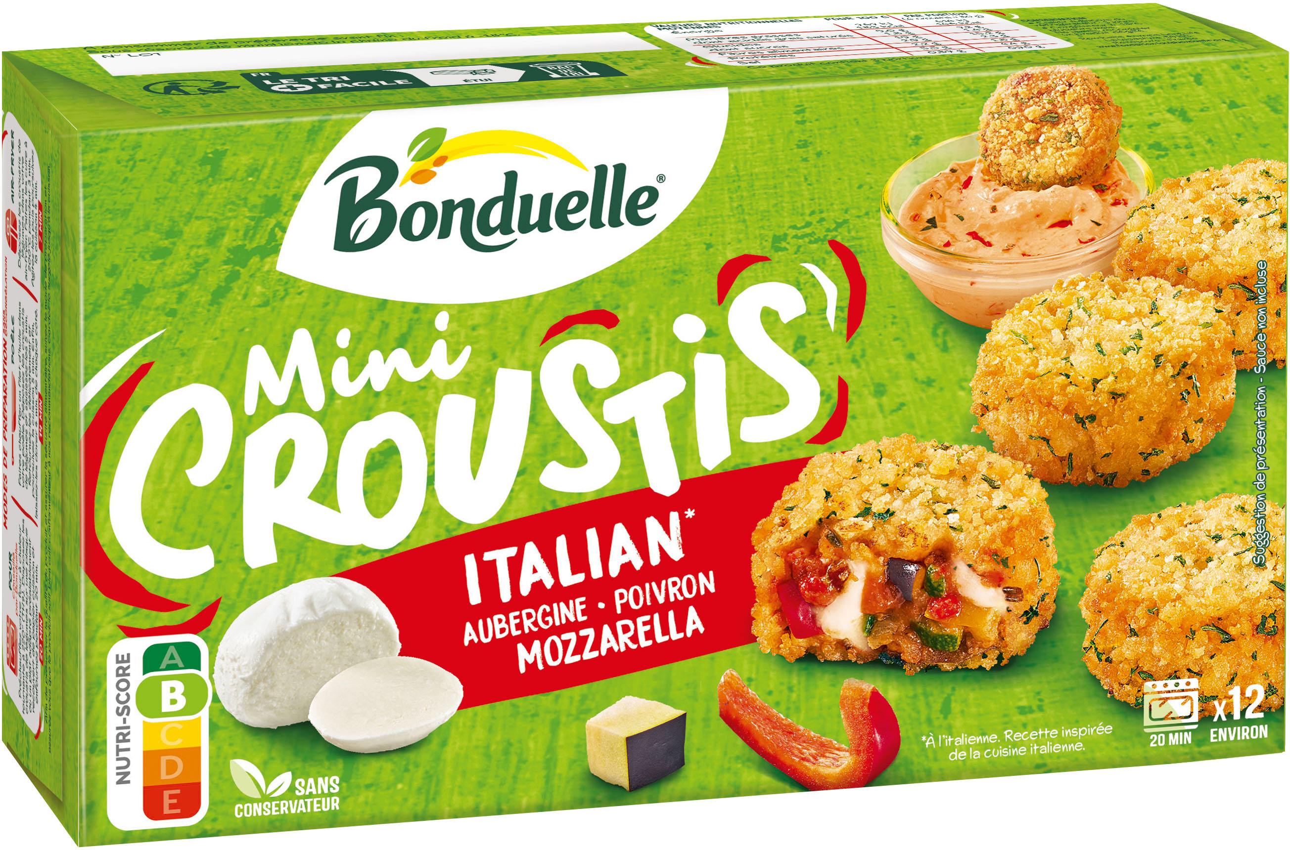 MINI CROUSTIS SURGELÉS