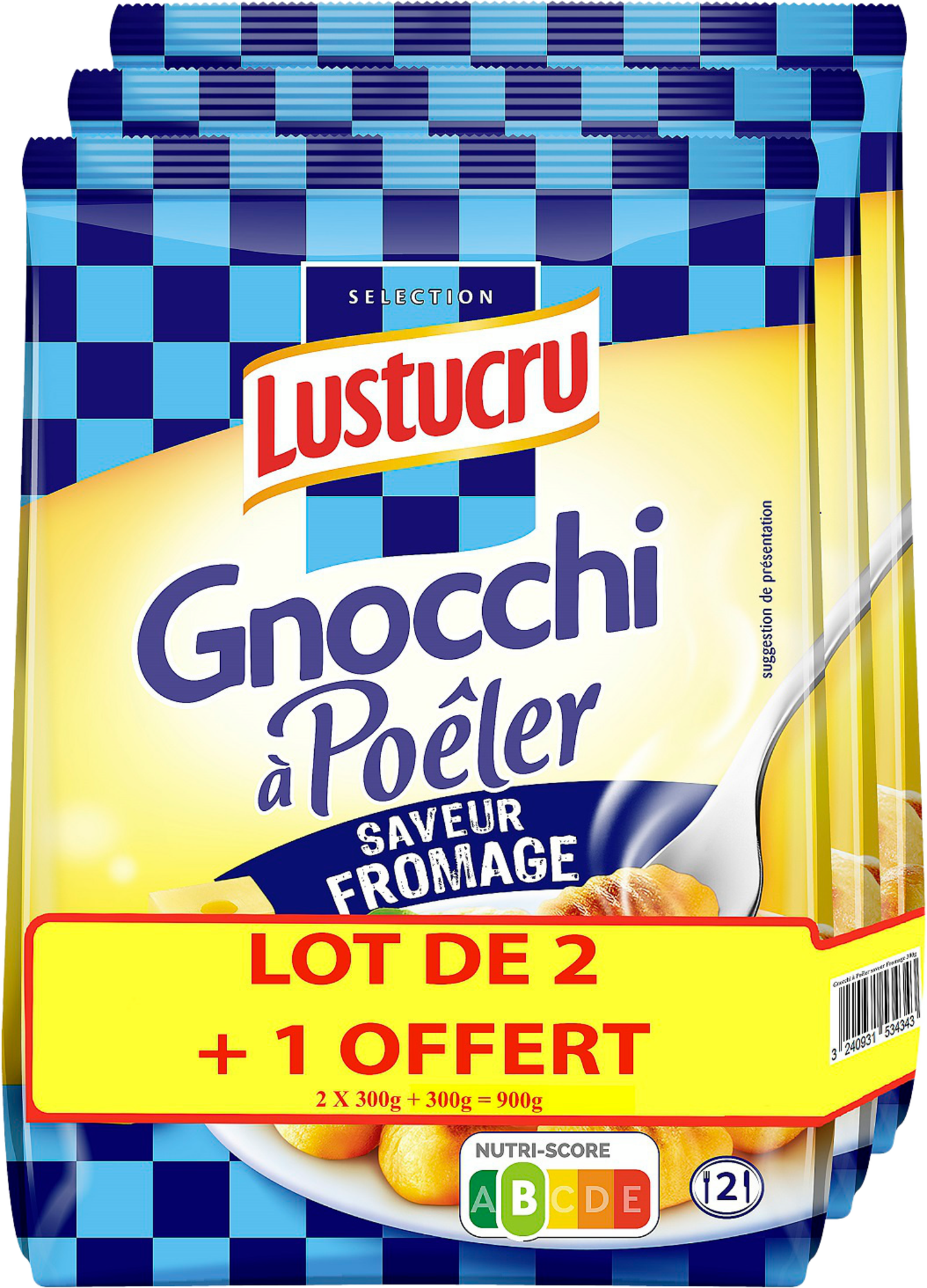 Gnocchi à poêler Saveur Fromage