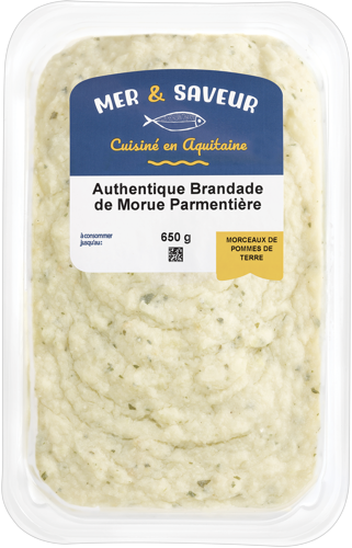 AUTHENTIQUE BRANDADE DE MORUE PARMENTIÈRE