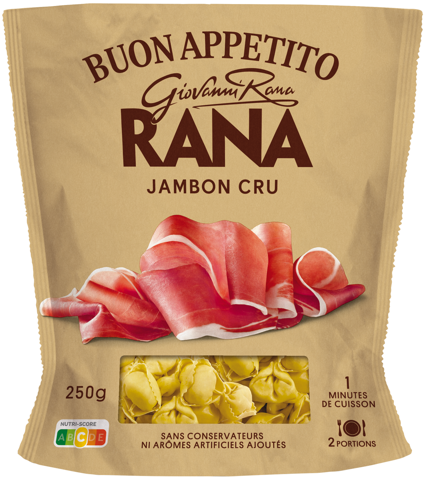 Cappelletti jambon cru