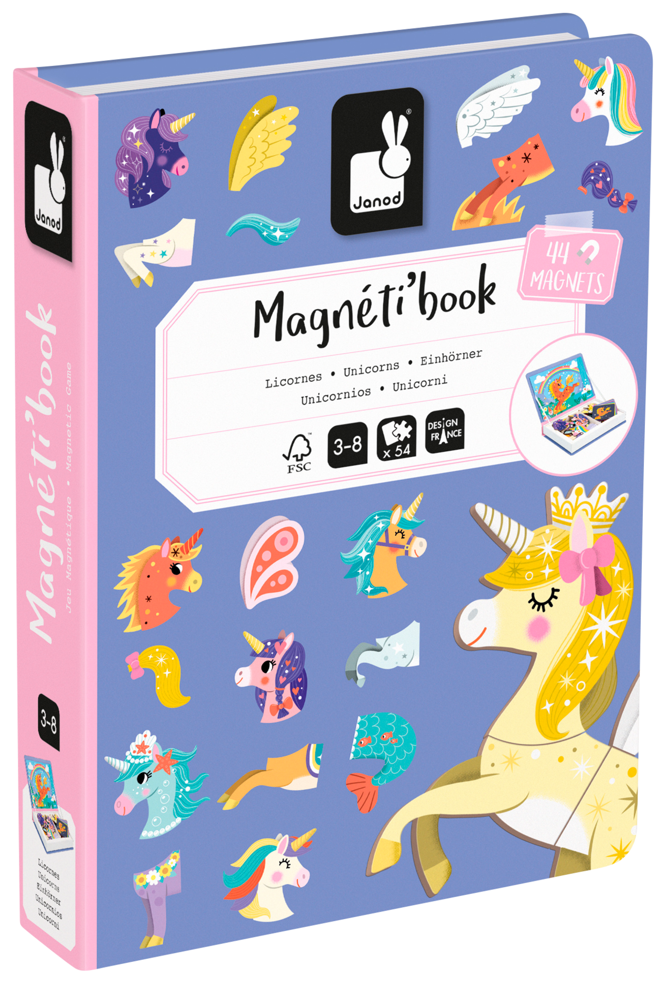 MAGNETI'BOOK LICORNES