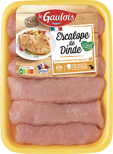 ESCALOPES DE DINDE