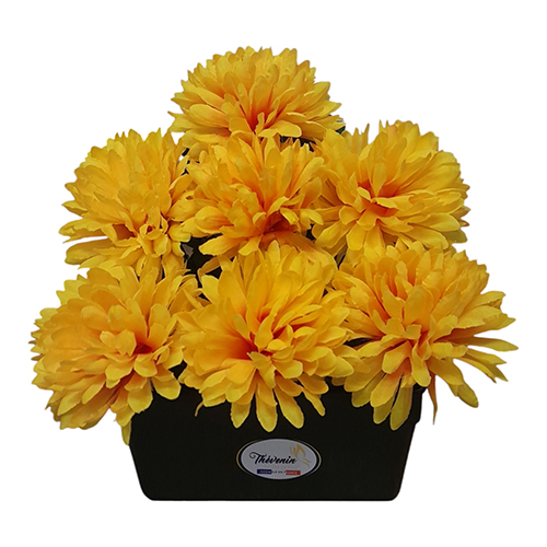 JARDINIERE DE CHRYSANTHEMES 7 TETES