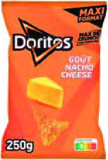 CHIPS TORTILLA MAXI FORMAT GOÛT NACHO CHEESE 