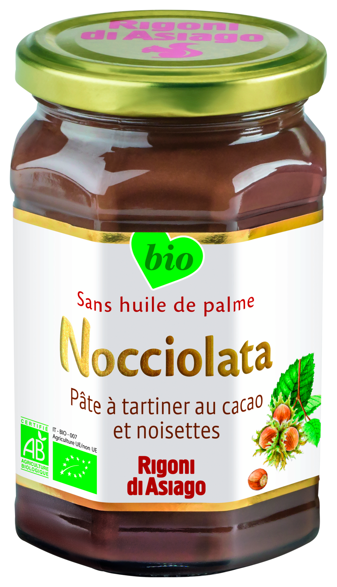 PÂTE À TARTINER AU CACAO ET NOISETTES BIO