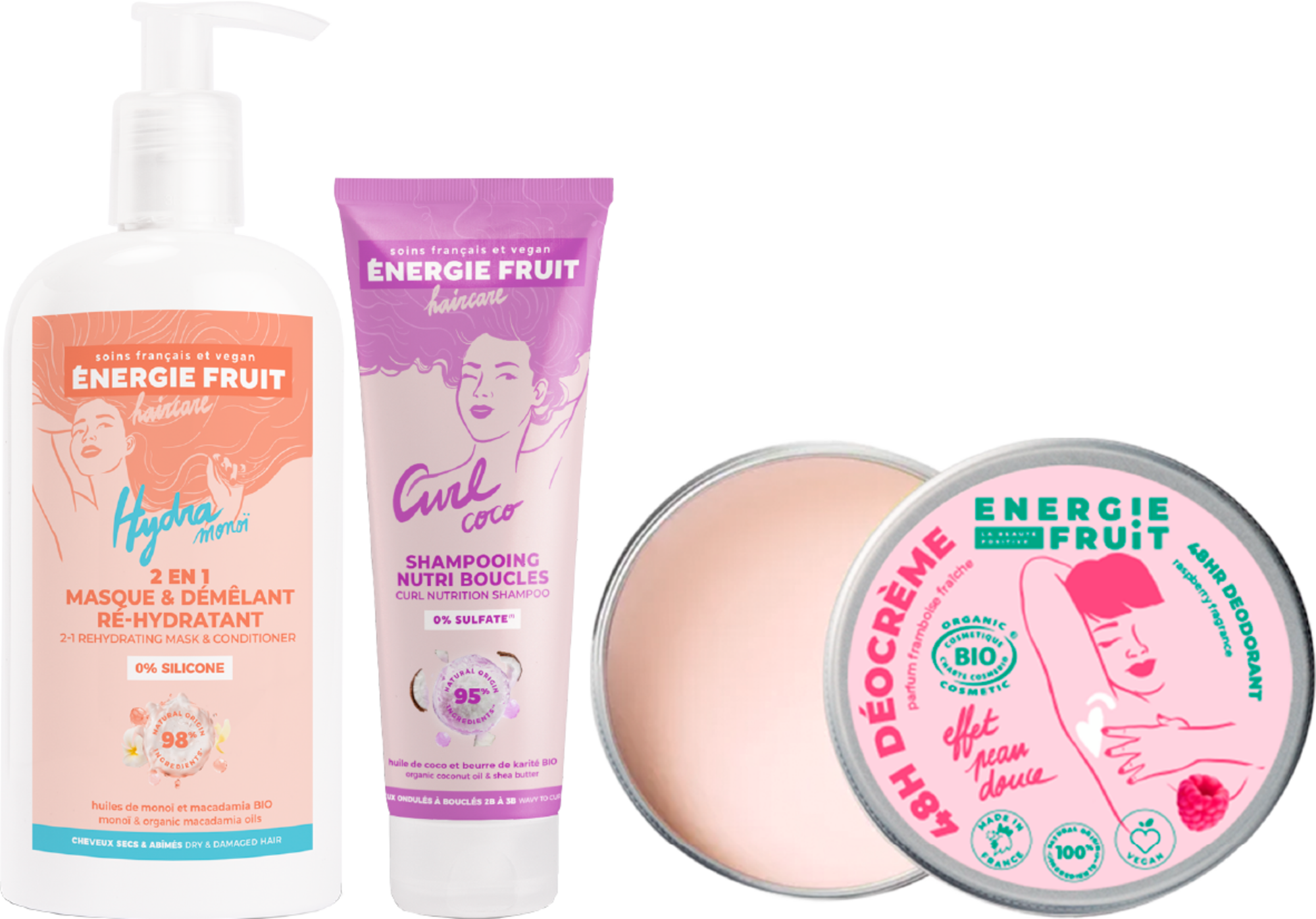 SUR LES PRODUITS PRÉSENTS EN MAGASIN DE LA MARQUE "ENERGIE FRUIT"