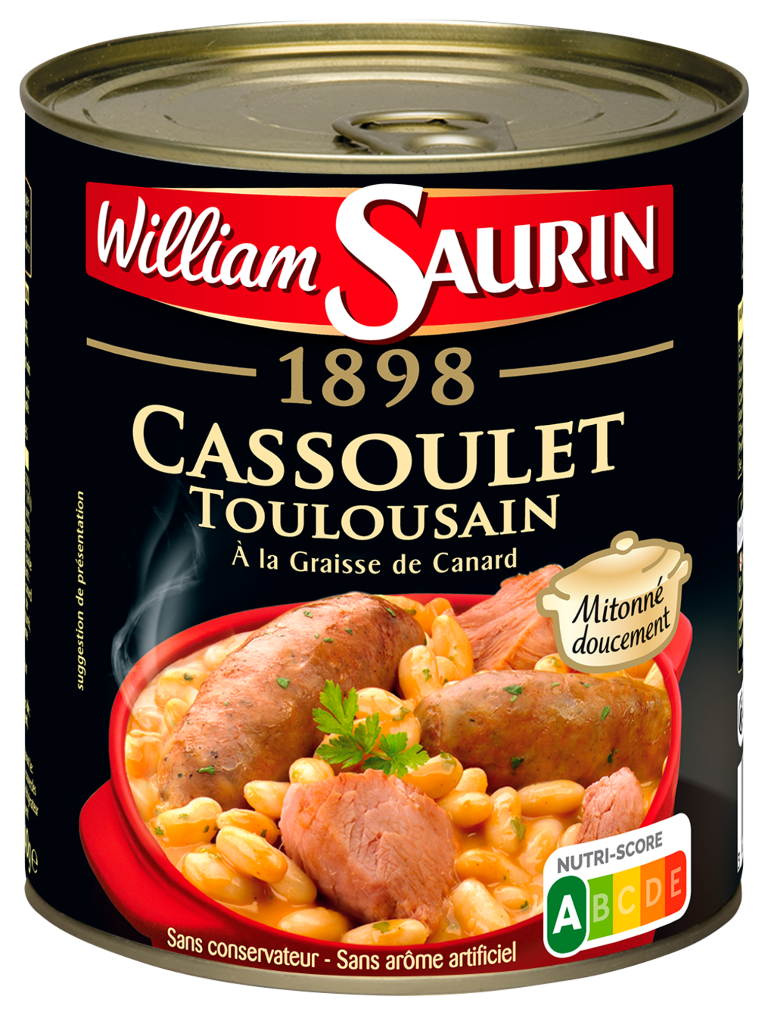 CASSOULET TOULOUSAIN À LA GRAISSE DE CANARD