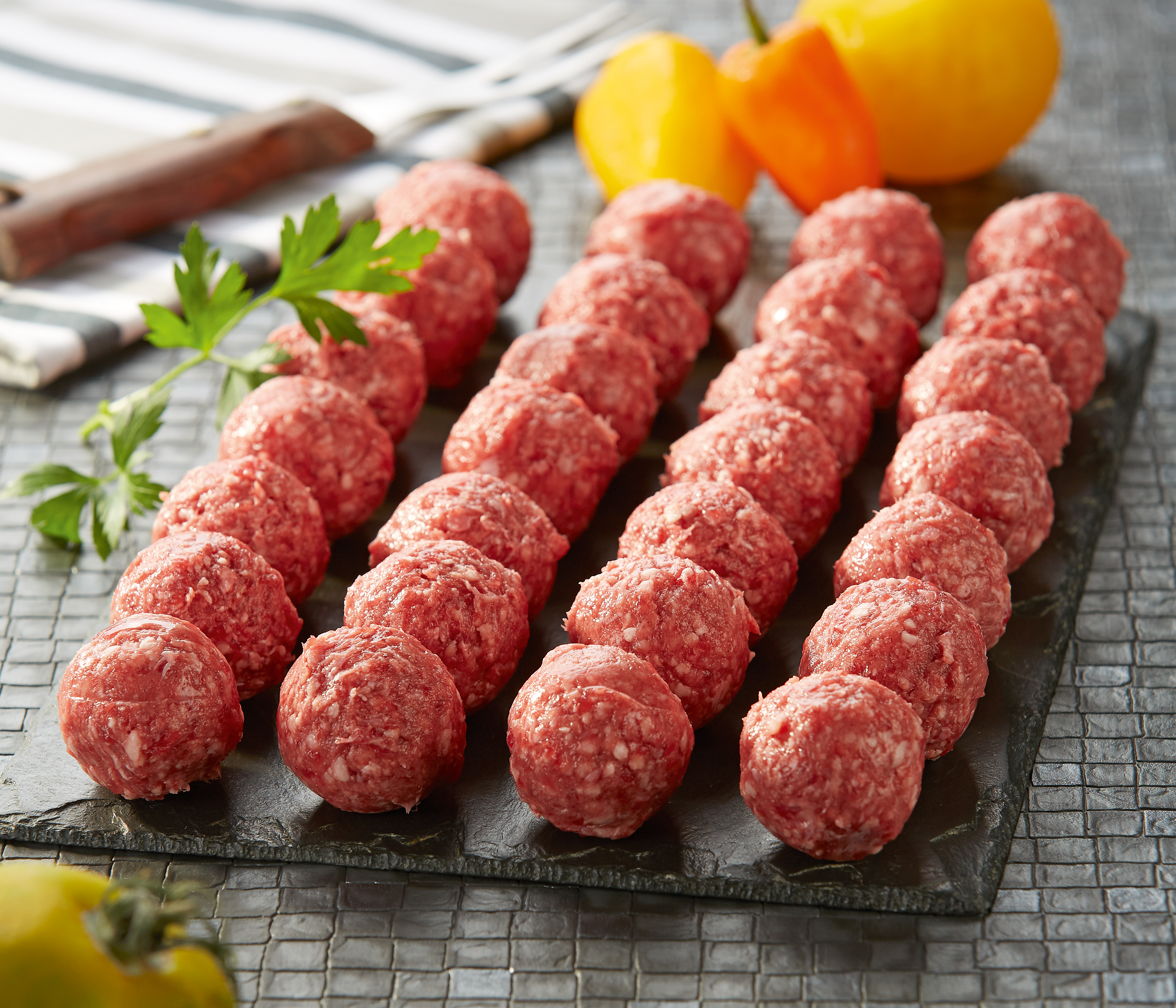 28 BOULETTES DE BOEUF
ET DE PORC NATURE