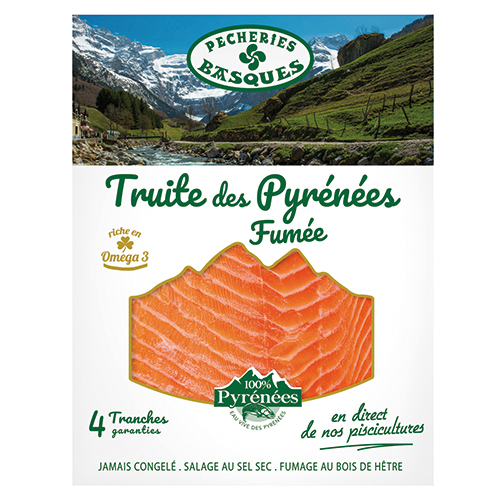 TRUITE DES PYRÉNÉES FUMÉE