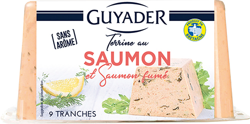 TERRINE AU SAUMON ET SAUMON FUMÉ