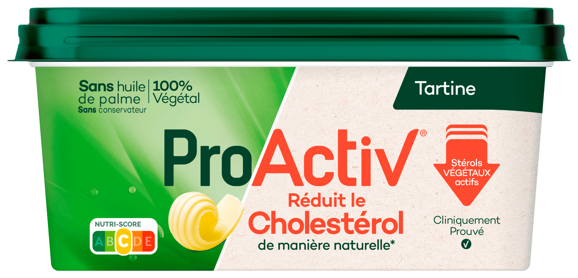 Proactiv Tartine sans huile de palme 35% Mat. Gr.