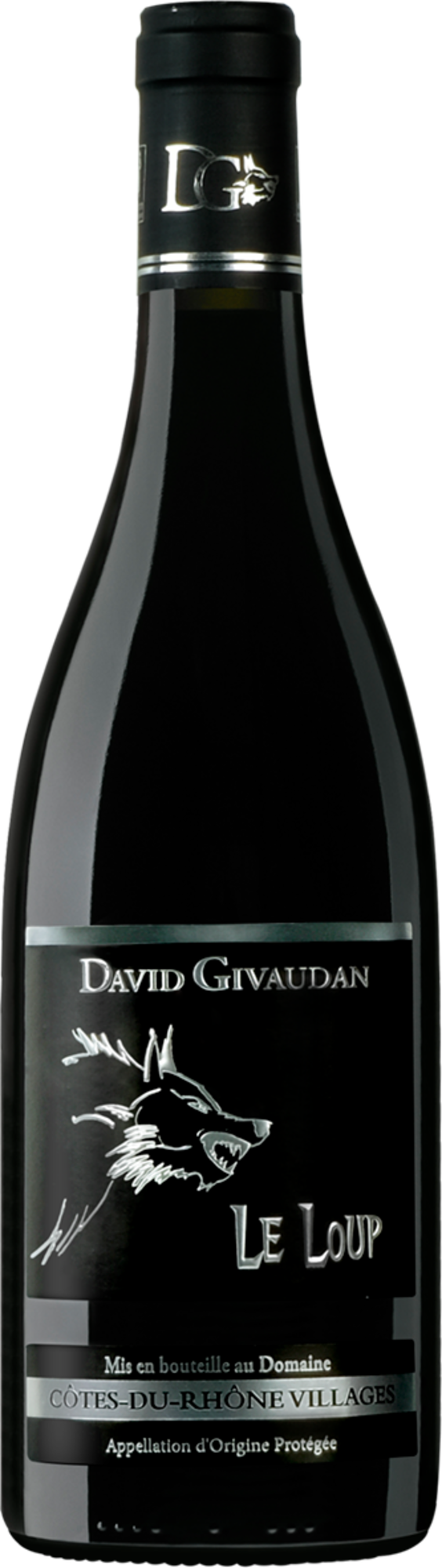 AOP CÔTES DU RHÔNE VILLAGES ROUGE - DAVID GIVAUDAN "LE LOUP" 2024