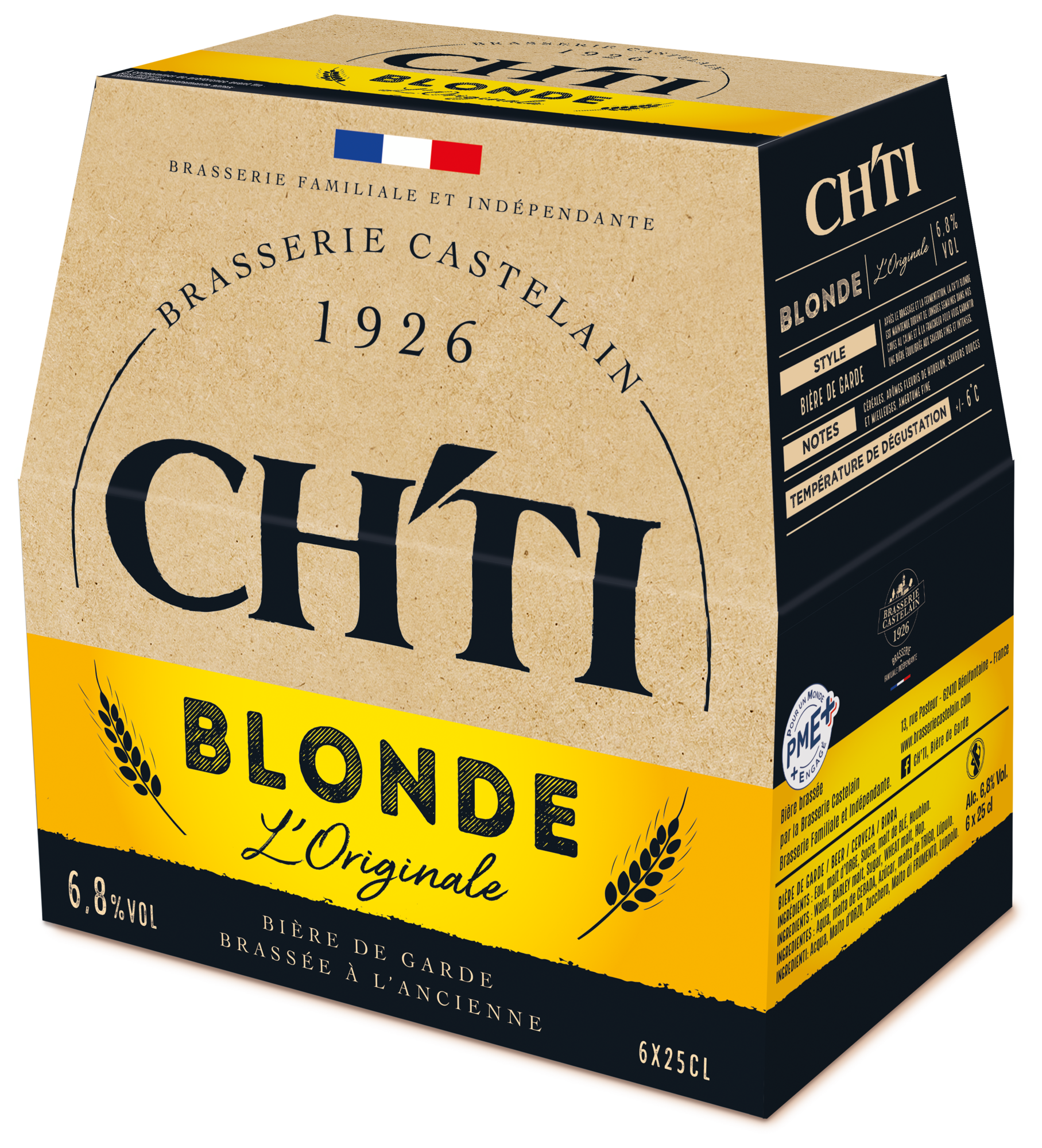 BIÈRE BLONDE L'ORIGINALE