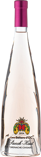 IGP PAYS D'OC 
LES BÉLIERS D'OC 
GRENACHE CINSAULT
2024