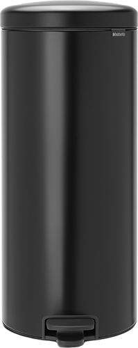 POUBELLE NEWLCON À PÉDALE 30L NOIRE
