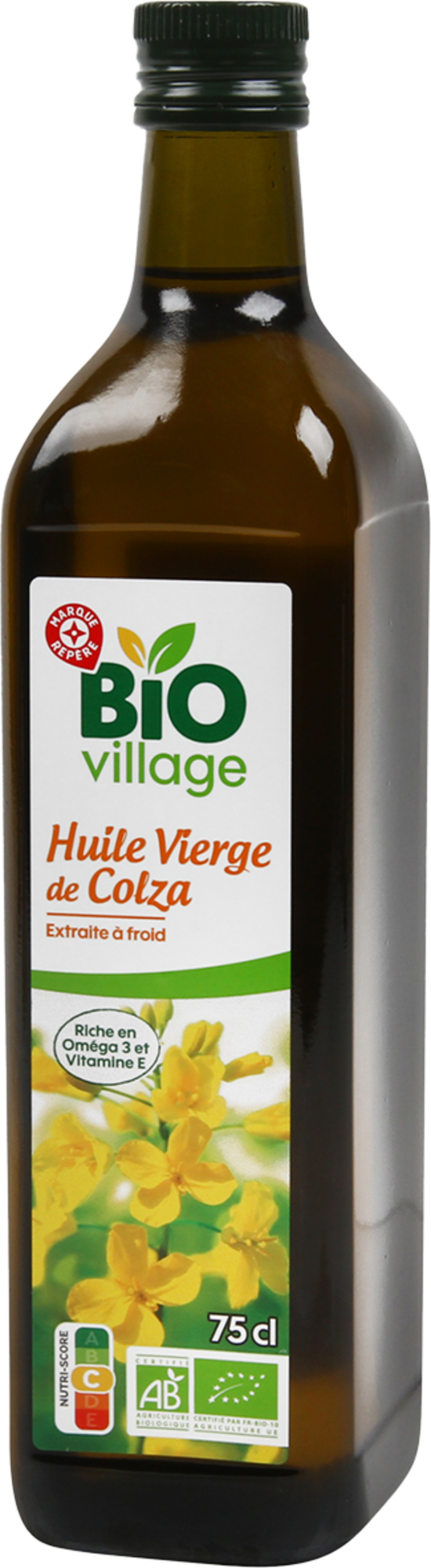HUILE VIERGE DE COLZA BIO