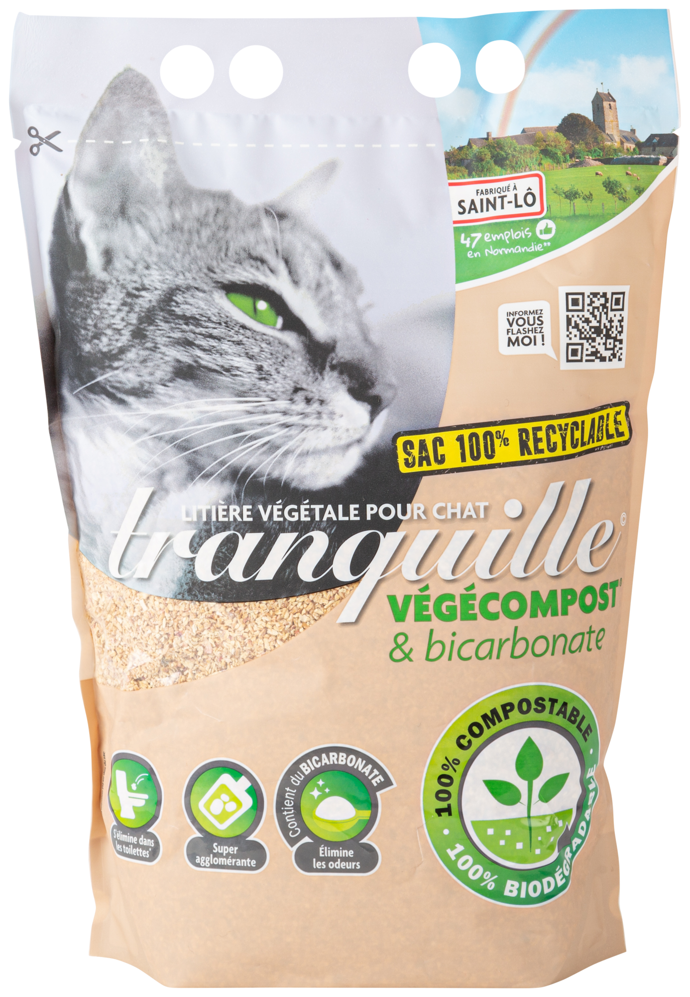 LITIÈRE VÉGÉTALE VÉGÉCOMPOST