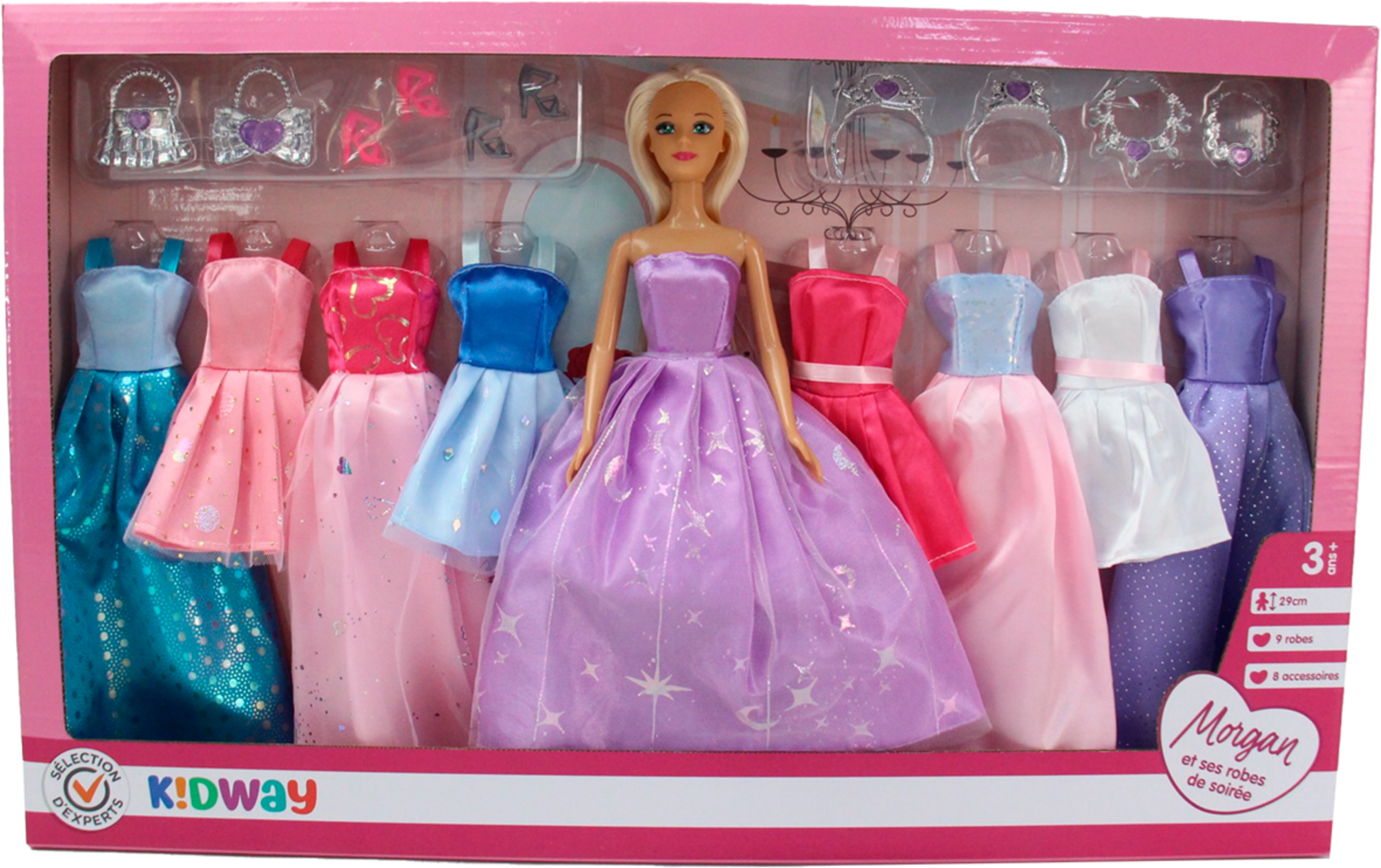 Morgan et ses robes