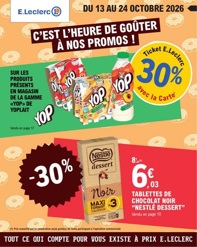 Nos promos du moment