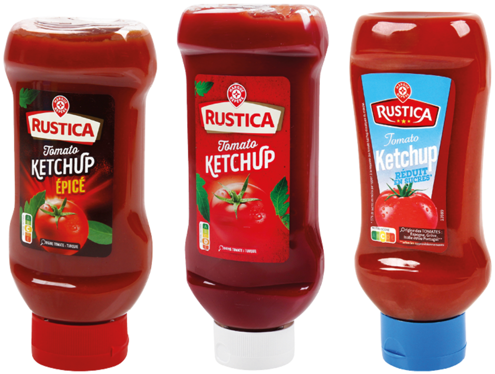 SUR LES PRODUITS PRÉSENTS EN MAGASIN DE LA GAMME KETCHUP "RUSTICA" 
