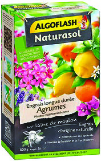 ENGRAIS AGRUMES ET PLANTES MÉDITERRANÉENNES