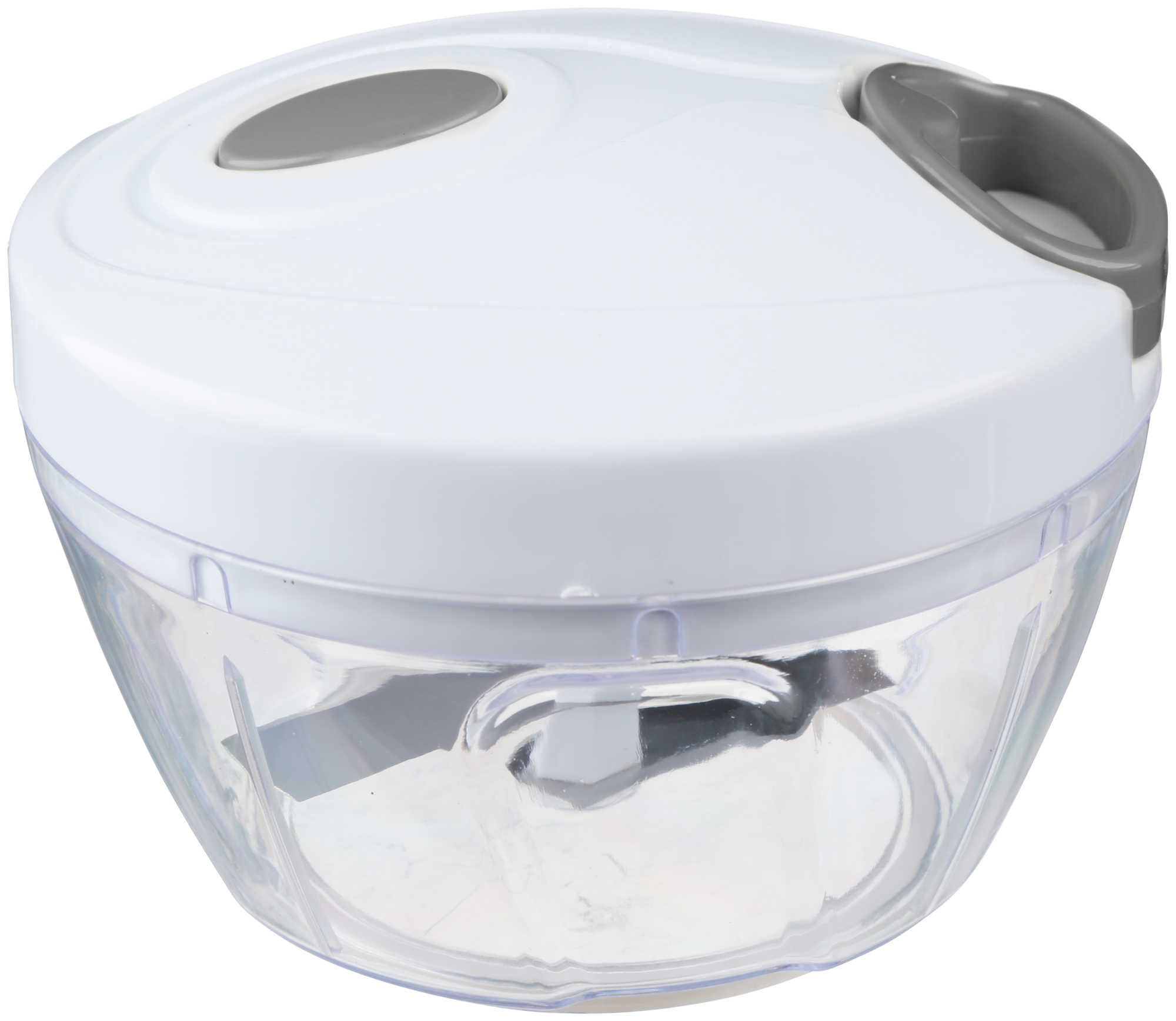 MINI HACHOIR MANUEL À FIL GRIS & BLANC