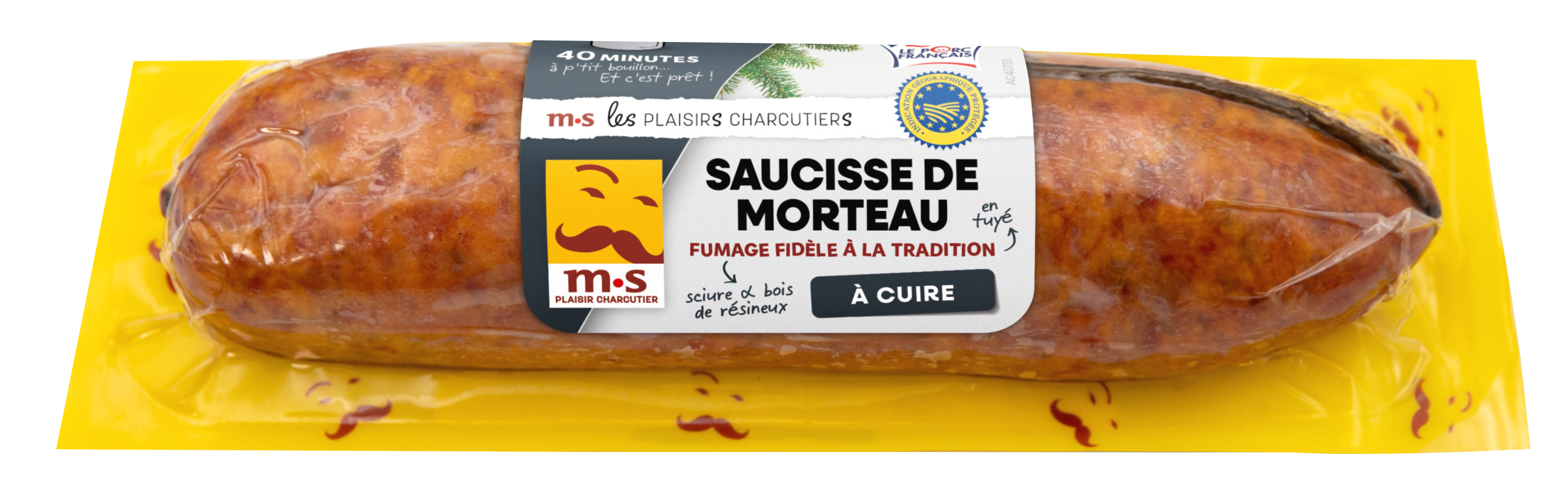SAUCISSE DE MORTEAU IGP À CUIRE