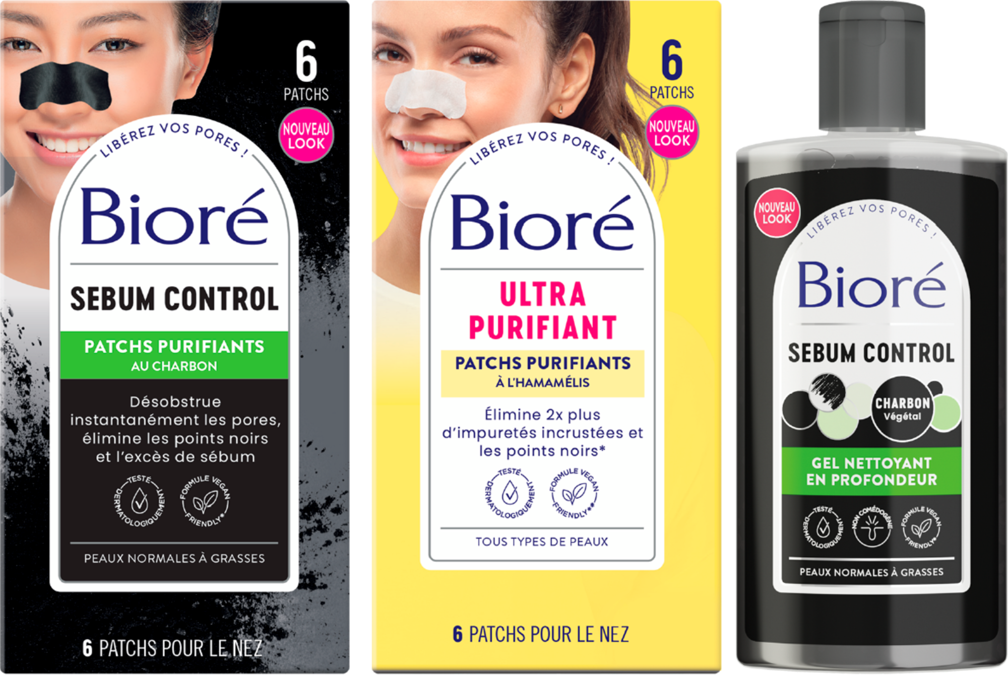 SUR LES PRODUITS PRÉSENTS EN MAGASIN DE LA GAMME "BIORÉ"