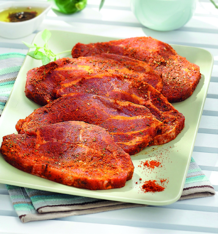 CÔTES DE PORC MARINÉES