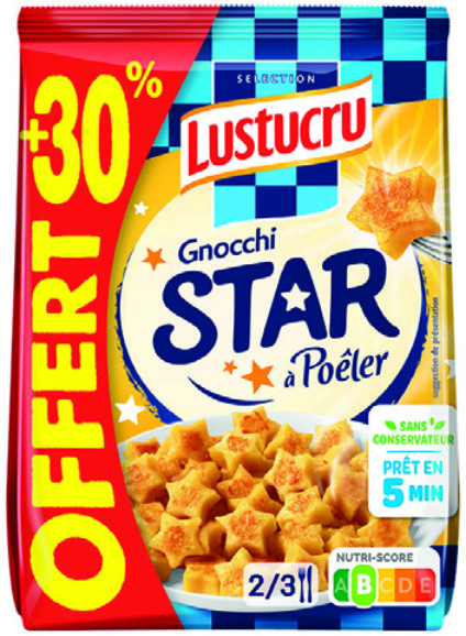 GNOCCHI STAR À POÊLER