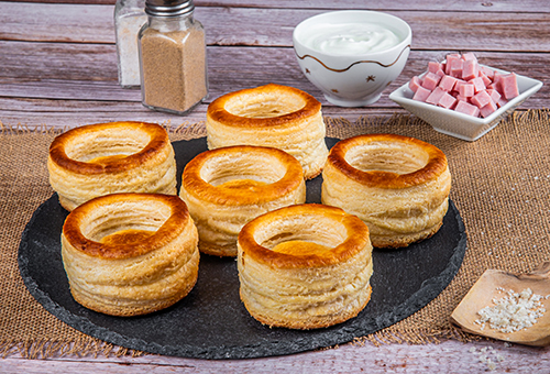 6 BOUCHÉES 
HÔTELIÈRES 
À GARNIR