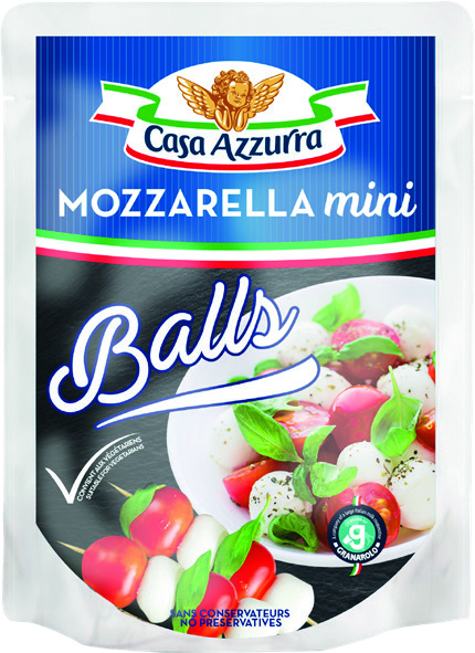 MINI BILLES DE MOZZARELLA