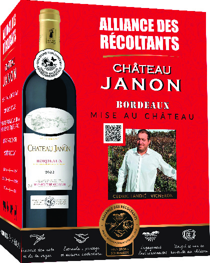 A.O.P(1) BORDEAUX(2) CHÂTEAU JANON