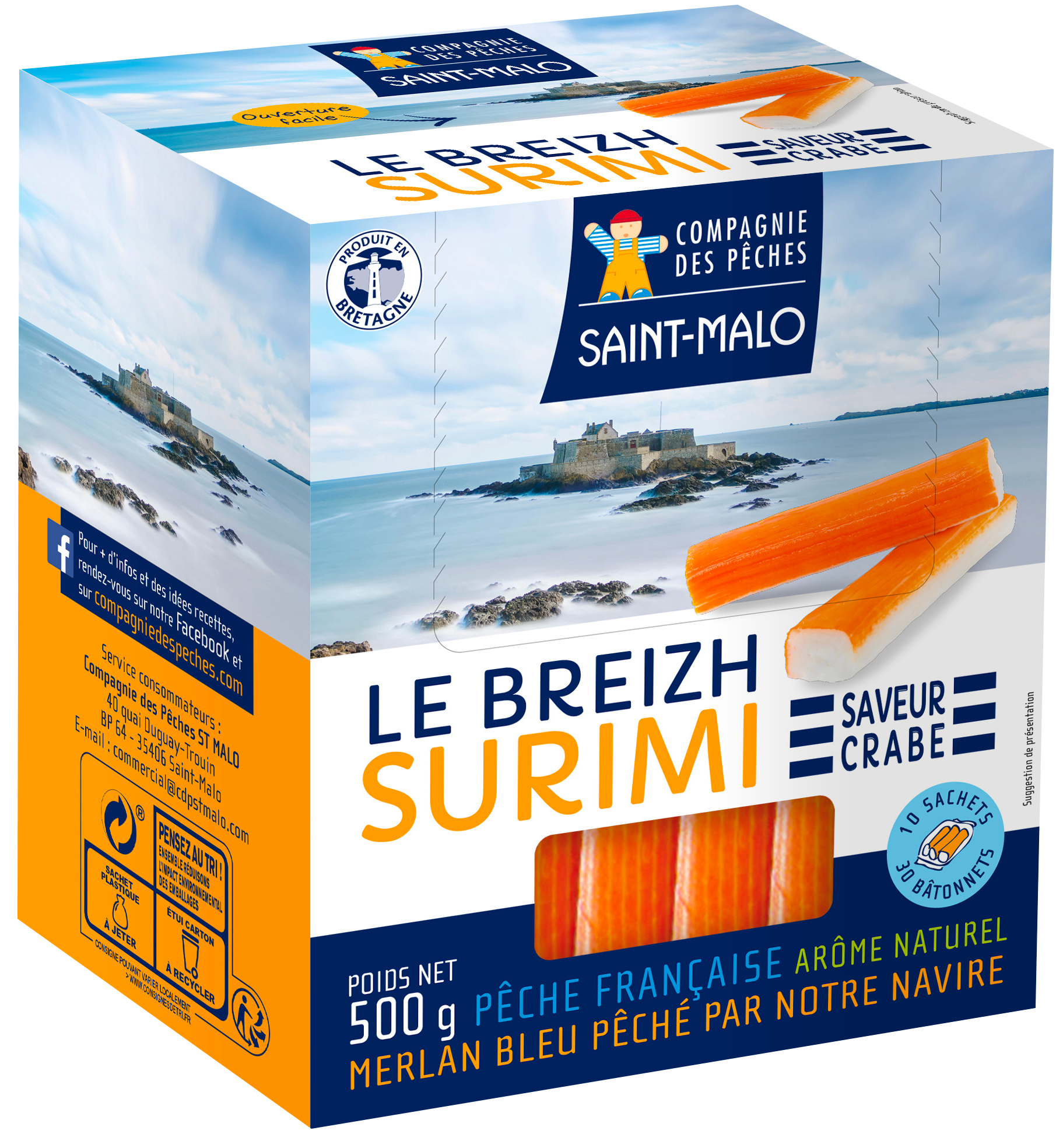 BÂTONNETS DE SURIMI