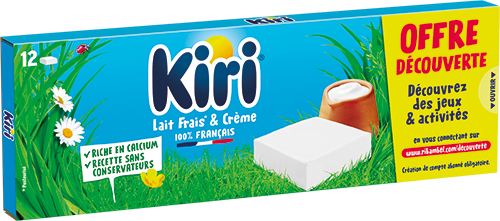 “KIRI” 29% MAT. GR. OFFRE DÉCOUVERTE
