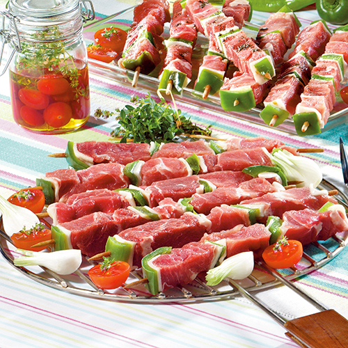 BROCHETTES DE DINDE EXTRA-TENDRES X8