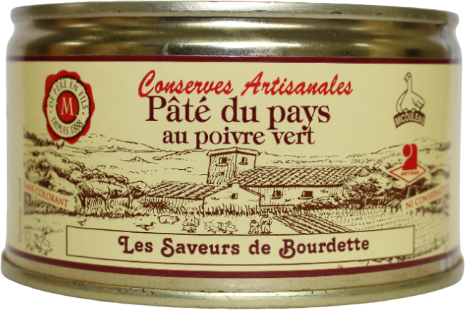 PÂTÉ DU PAYS AU POIVRE VERT