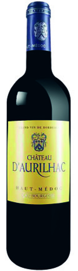 AOP(1) HAUT-MÉDOC CRU BOURGEOIS CHÂTEAU D’AURILHAC 2020