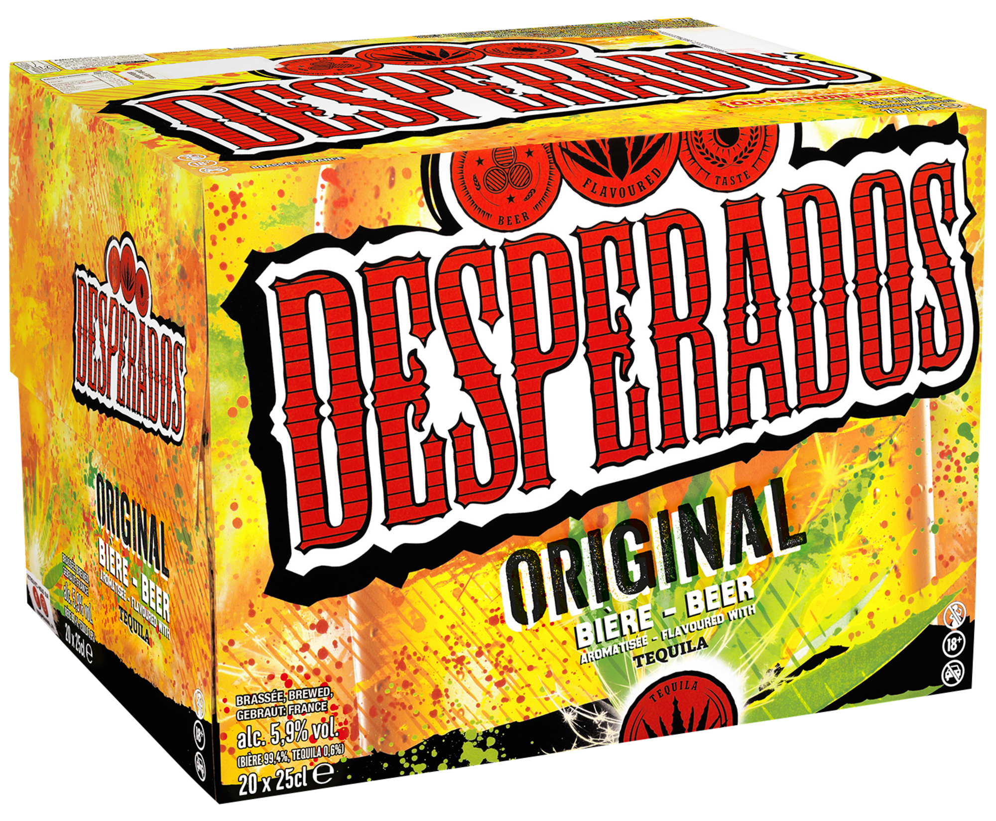 BIÈRE BLONDE AROMATISÉE À LA TEQUILA