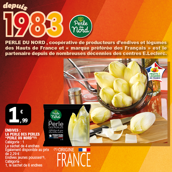 ENDIVES : LA PERLE DES PERLES