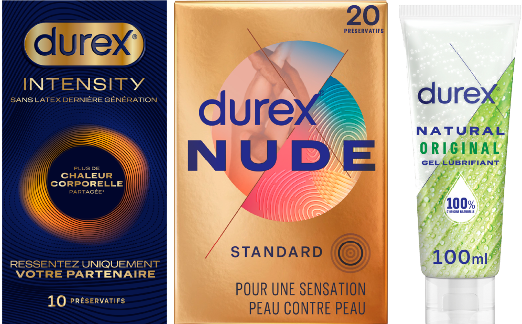 SUR LES PRODUITS PRESENTS EN MAGASIN DE LA GAMME "DUREX"