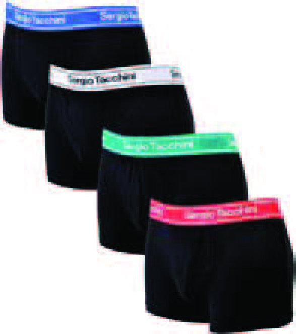 LOT DE 4 BOXERS HOMME