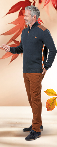 PULL CAMIONNEUR EMPIÈCEMENT ÉPAULE