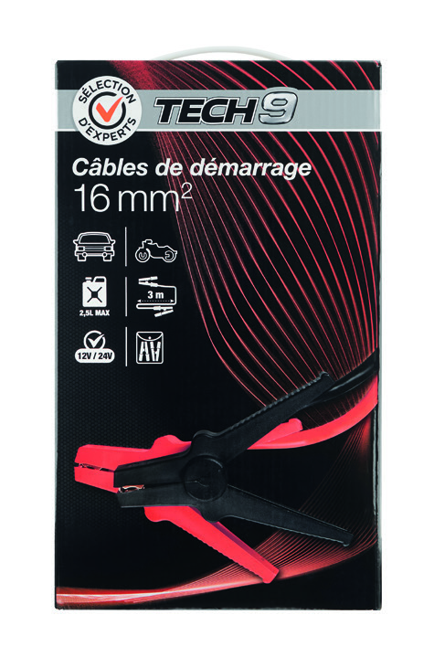 CÂBLES DE DÉMARRAGE 16 MM²