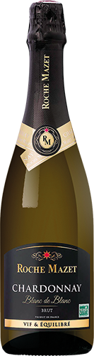VIN DE FRANCE MOUSSEUX CHARDONNAY BRUT BLANC DE BLANC TERRA VITIS “ROCHE MAZET”