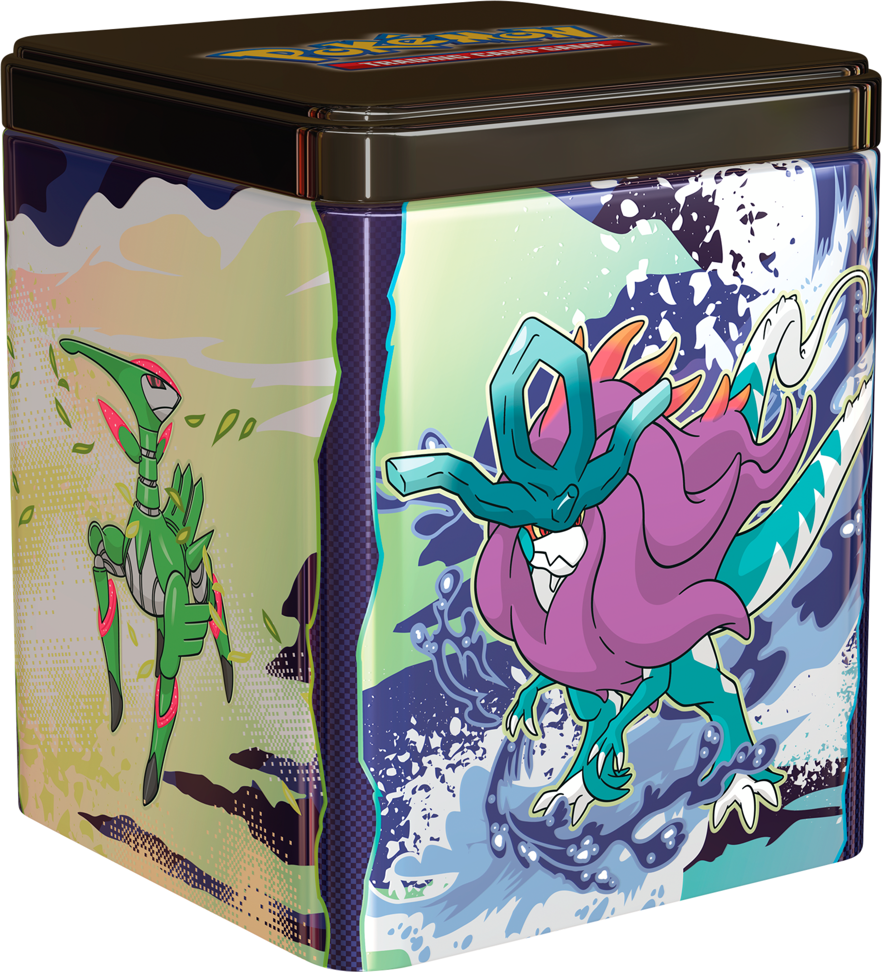 BOîTE DE RANGEMENT EN MéTAL POKEMON - TIN CUBE 2025