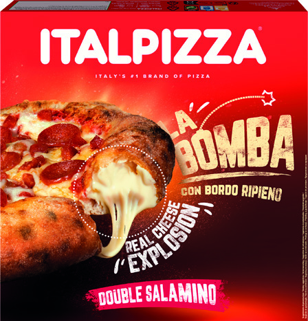 PIZZA LA BOMBA DOUBLE SALAMINO SURGELÉE