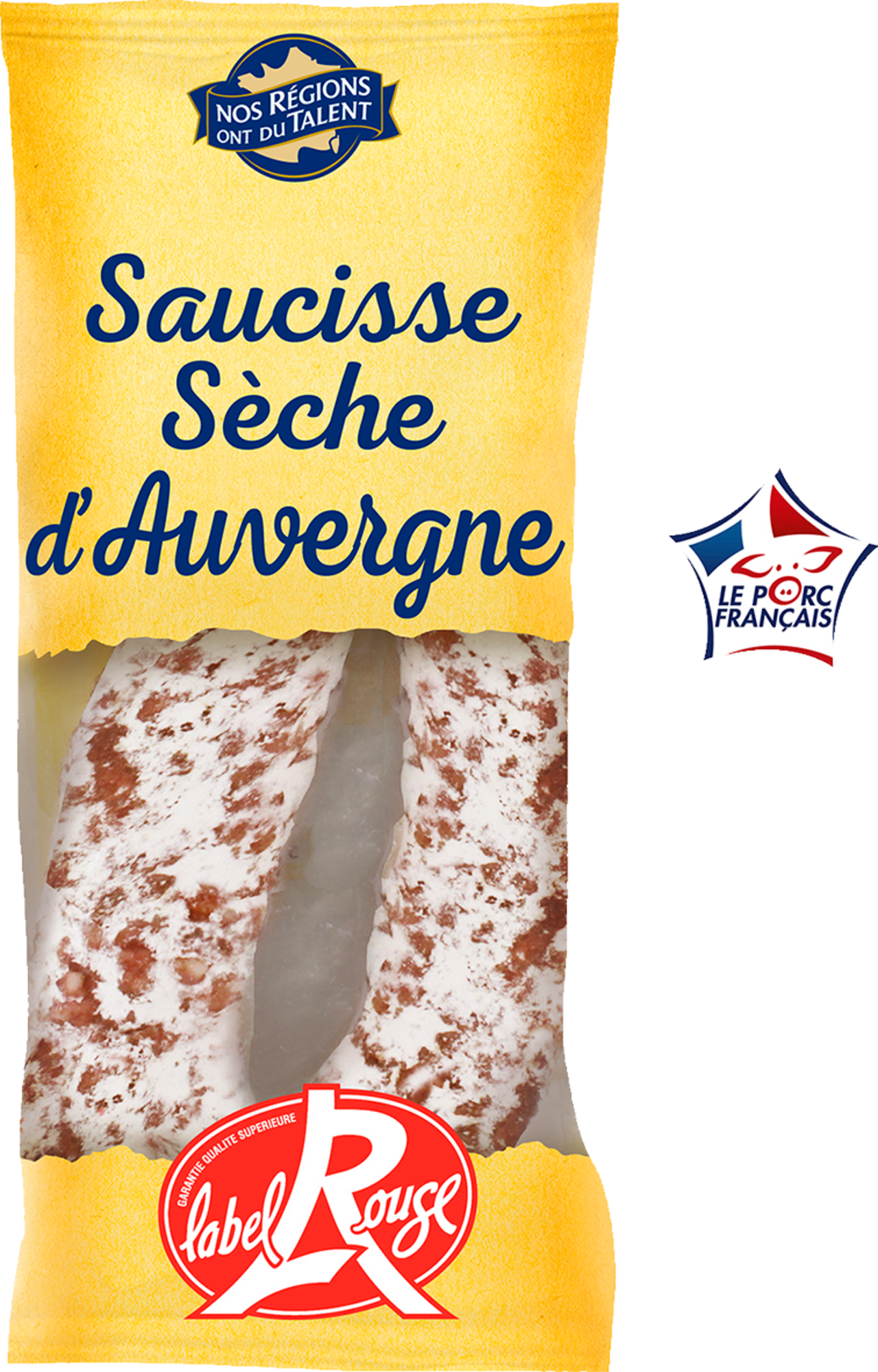 SAUCISSE SÈCHE D'AUVERGNE IGP LABEL ROUGE